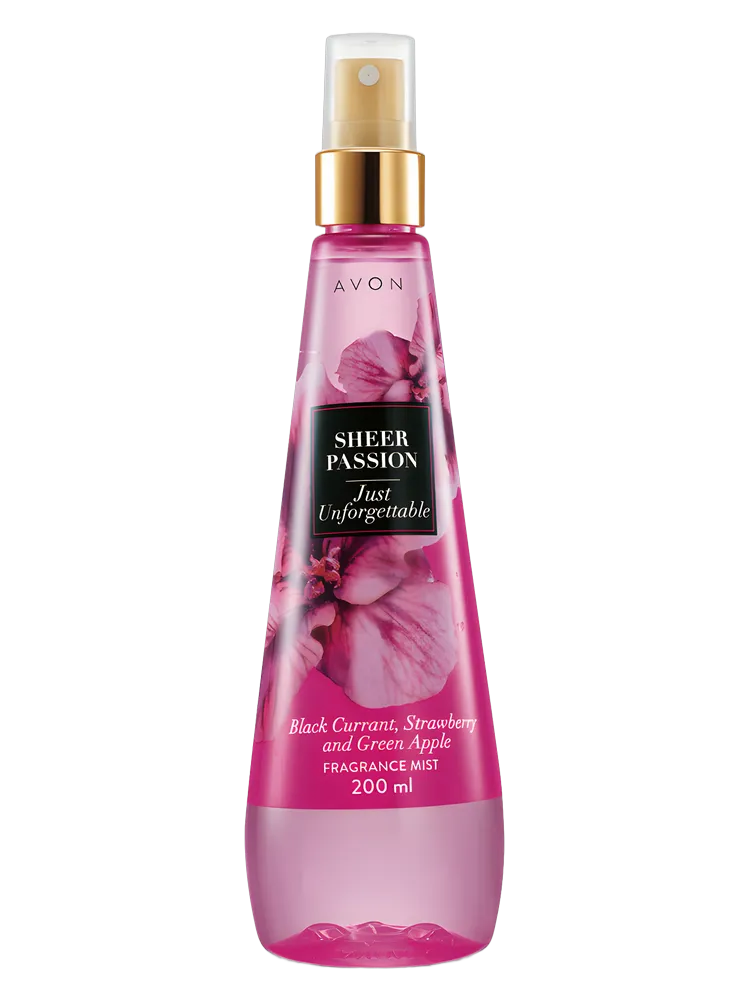 Sheer Passion Just Unforgettable by Avon