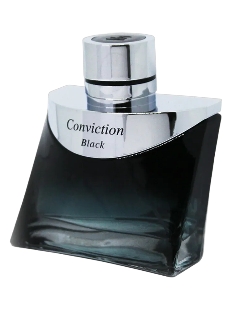 Conviction Black by Elysees Fashion