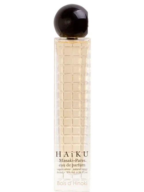 Haiku : Bois D'Hinoki by Masakï Paris